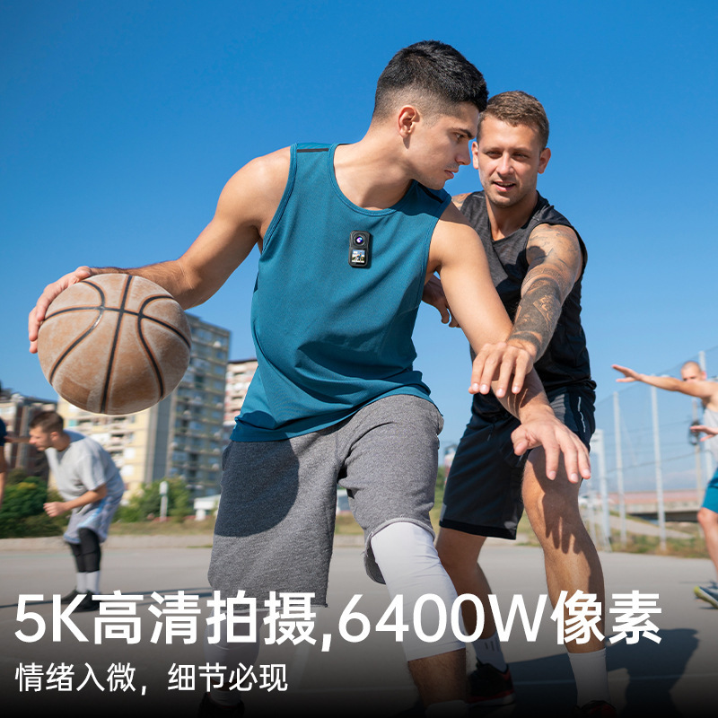 新款摩托车骑行记录仪高清5K六轴防抖拇指相机口袋磁吸运动相机|undefined