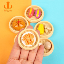 新款超大号蒸笼食玩 diy配件 手机壳钥匙扣冰箱贴片装饰材料批发