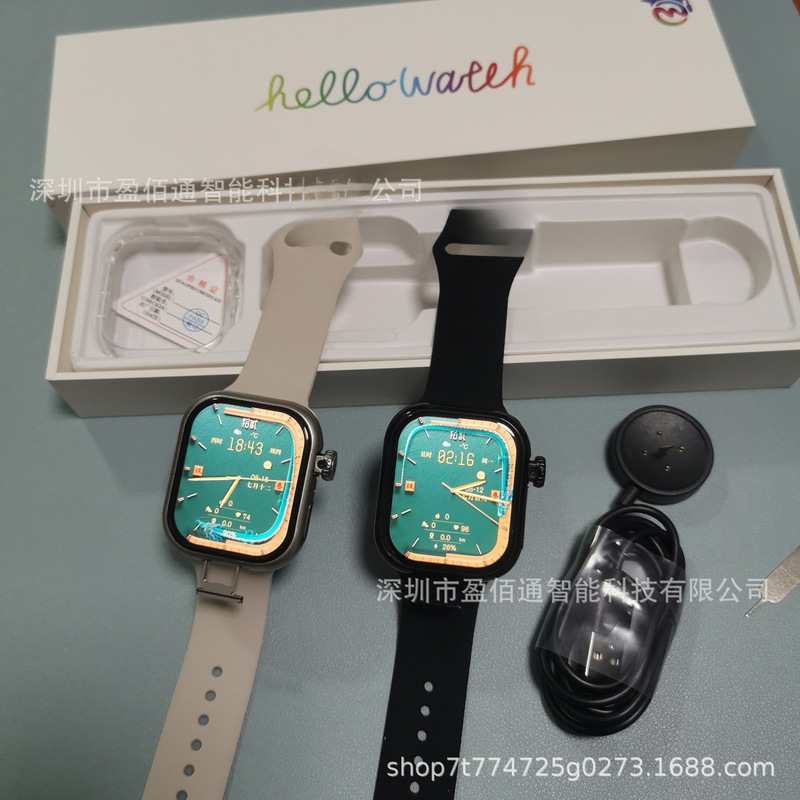 Xiaosumi Su12 Plug-In Card Smart Watch Cellular Wifi Full Network Amoled Screen Can Download App Export
