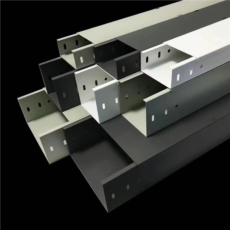 内蒙古呼伦贝尔镀锌槽式桥架 铝合金 不锈钢 热浸锌 梯式强弱电明
