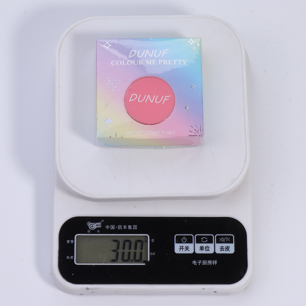DUNUF 12 Face Color Waterproof Eyeshadow Long-lasting Eyeliner Matte Gloss Eyebrow Dye Universal Note Disclaimer Specification drawing