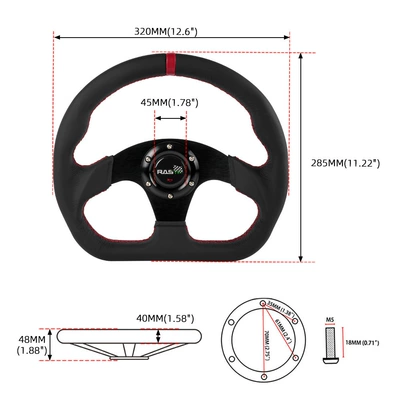 Cross-Border Car Modification Steering Steering wheel