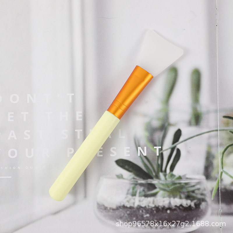 Cepillo de mascarilla de silicona para ajustar la mascarilla Cepillo de silicona Cepillo de belleza Máscara de arcilla suave de silicona para aplicar la herramienta de spa Cepillo de maquillaje