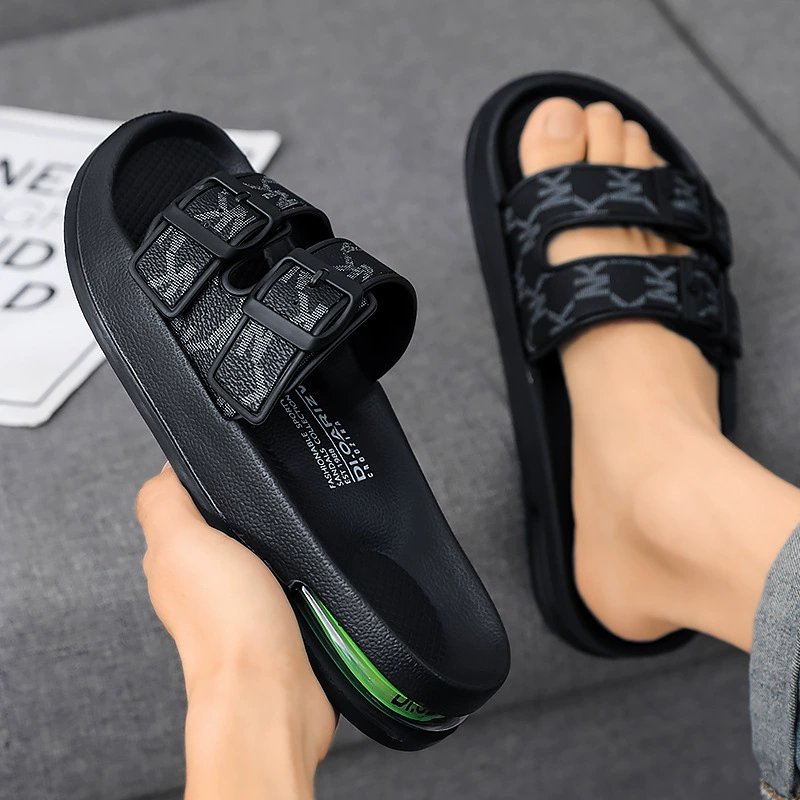 Мужские пляжные шлепанцы Boken, летняя новинка 2025 года, нескользящая мягкая подошва, регулируемые, повседневные, для путешествий