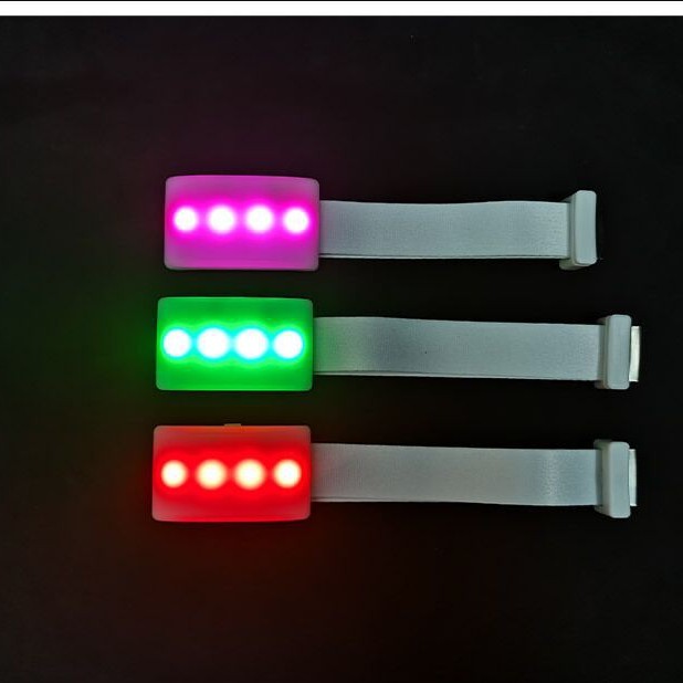 Pulsera luminosa 15 colores control remoto intermitente transformación DMX apoyo atmósfera accesorios reunión anual fiesta fiesta regalo de celebración