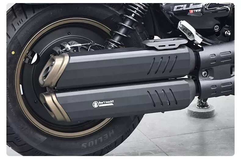 Suitable for the Wuli CU625 automatic transmission AMT modification part, exhaust pipe anti-scald cover, stainless steel heat insulation cover, protective cover