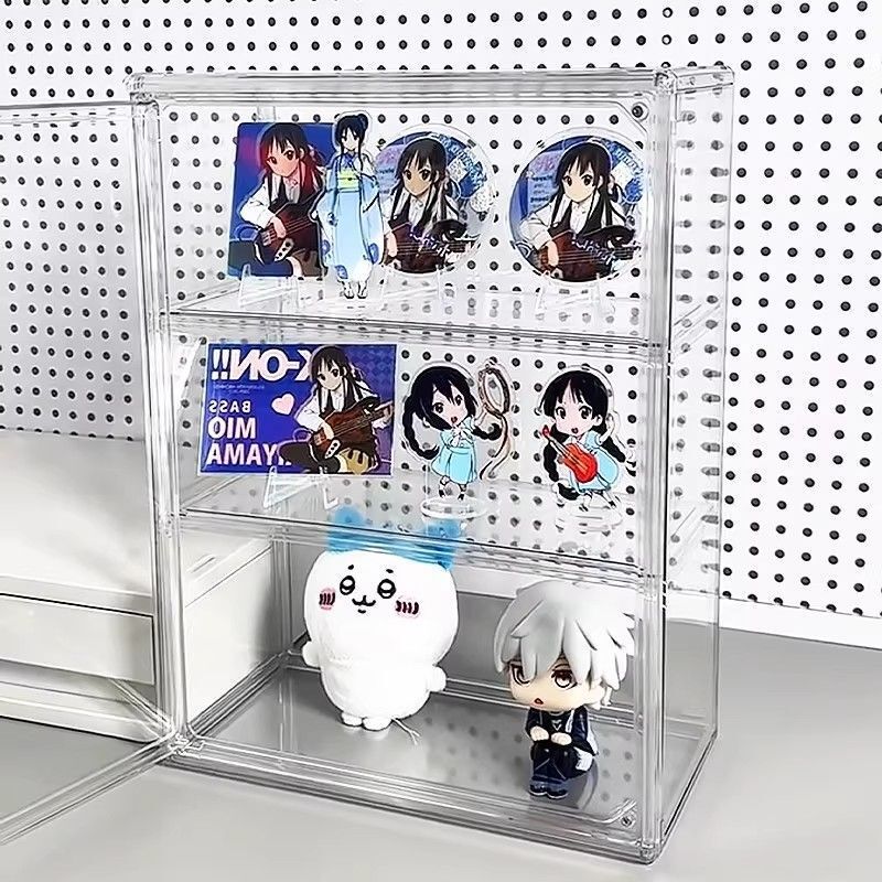 Acrylic Display Box, Blind Box Display Box, Display Stand for Badges, Figure Display Cabinet, Cosmetics Storage Rack Acrylic Display Box, Blind Box Display Box, Display Stand for Badges, Figure Display Cabinet, Cosmetics Storage Rack