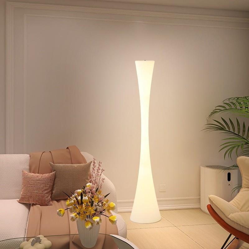 Italian designer style small waist floor lamp art minimalist modern model room creative atmosphere vertical