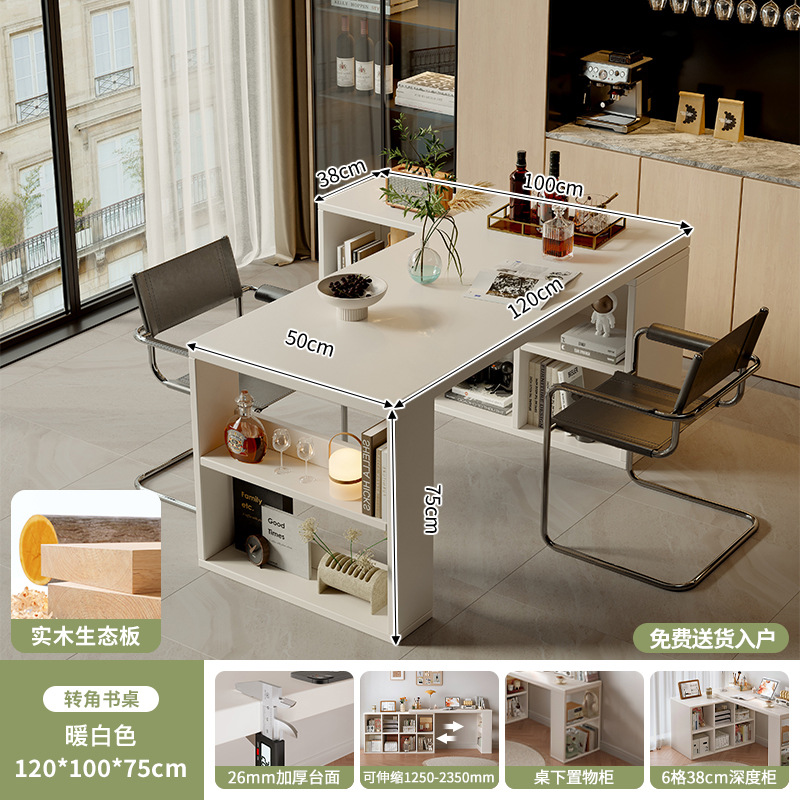 Mesa de mesa de mesa de mesa de isla integrada 2025 nuevo escritorio retráctil para el hogar Zhongdao mesa de bar giratoria italiana de alta gama