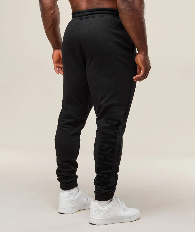 GYMSHARK男士运动裤慢跑者健身房肌肉健美休闲裤棉质印花长裤|undefined