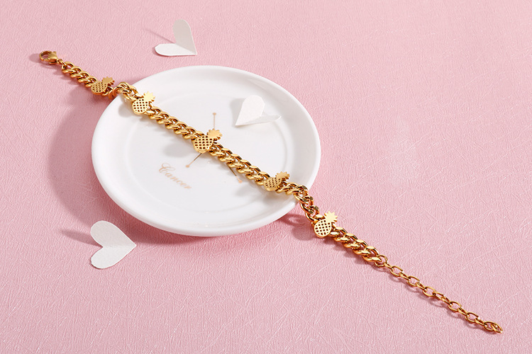 Housewarming, Anniversary, Business, Wedding, Travel, Birthday, Festival Occasion PVD Coated 18K Gold Plated Fruit Stainless Steel Fashion Waterproof Non Tarnish 304 Stainless Steel