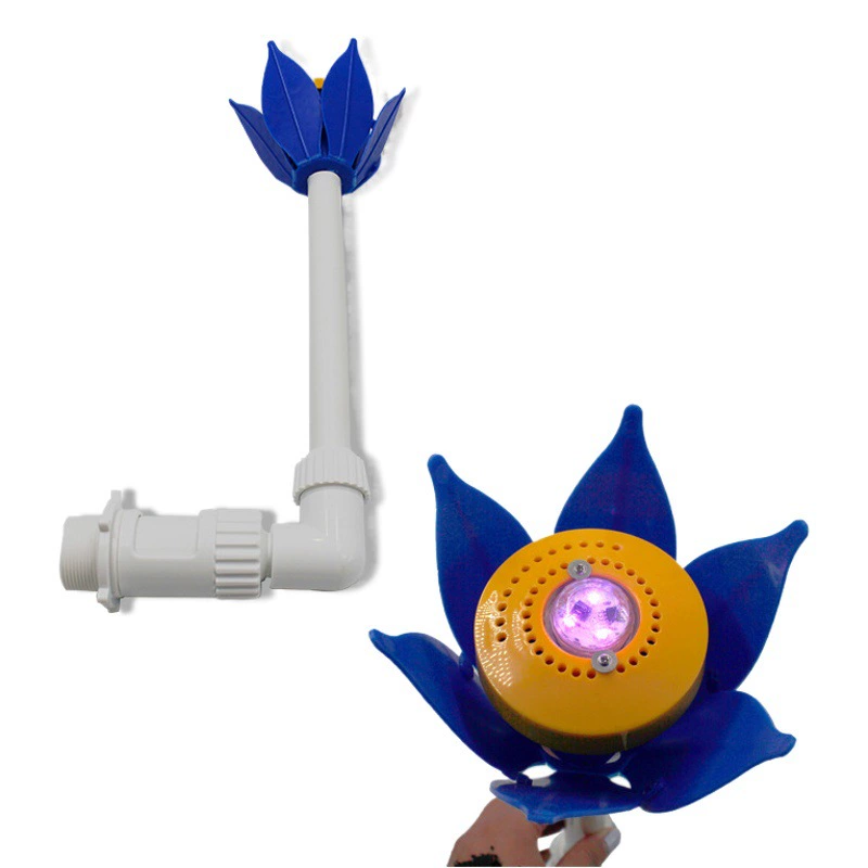 Amazon горячая распродажа новые аксессуары для бассейнов Лотос распылитель воды бассейн поставки Регулируемая по высоте прямые продажи с фабрики