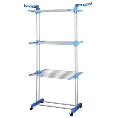 Factory Direct Sale Simple Home Stand Clothes Rack Multi-layer Folding Wing-type Drying Rack New Clothes Hanger