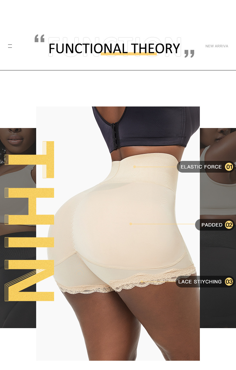 145g Weight Shaping pants Lingerie Type Shorts Pants Length Polyester Fabric Type High Waist Waist Line Stereotype, Waist Support, Seamless Function Slim Fit Type Solid Color Pattern All Seasons Season Solid Color Stereotype Waist Support Seamless Shaping Pants 1
