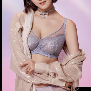 Q50 Kang Shumei ultra-thin full cup comfortable breathable adjustable upper collection accessory breast large chest small