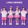 朗诵比赛小学生啦啦队表演服