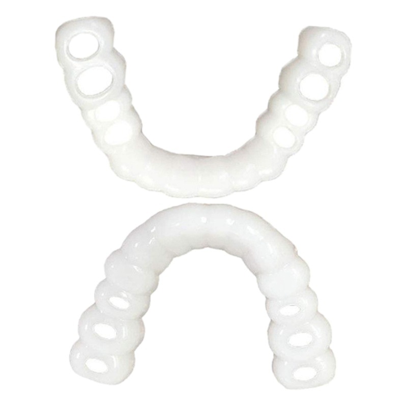 Simulation braces for the elderly eating artifact Concealer Teeth Invisible Shaping Transparent Missing Fillings snap on smile