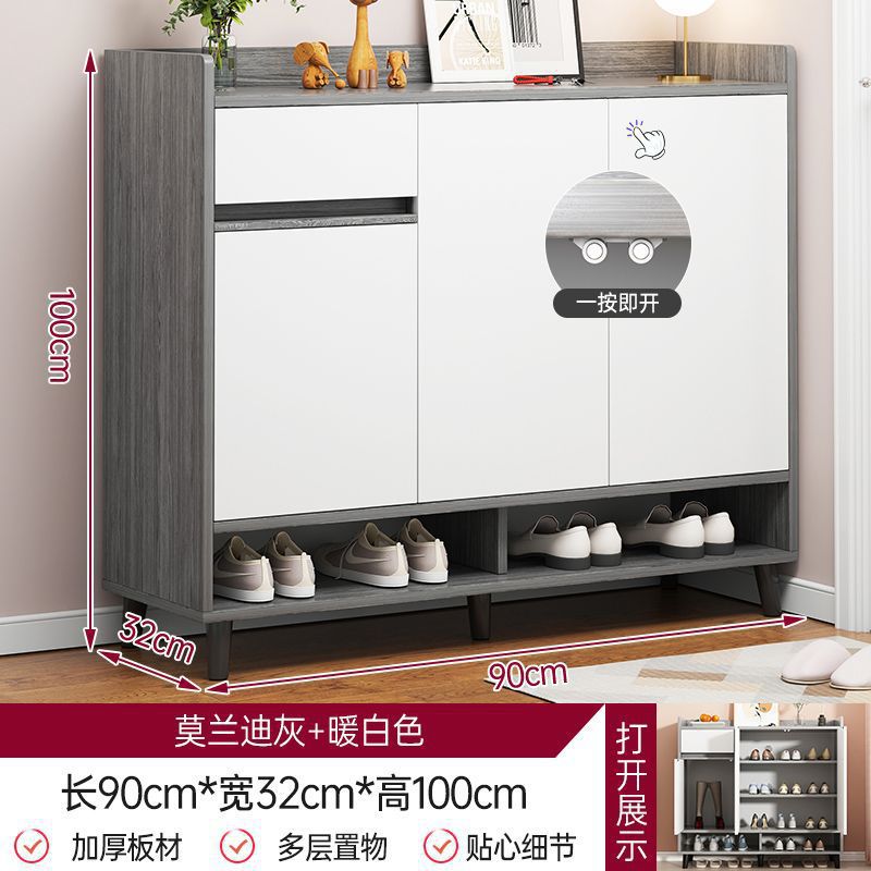 [일반모델 3도어 1드로] 모란디 그레이 90CM