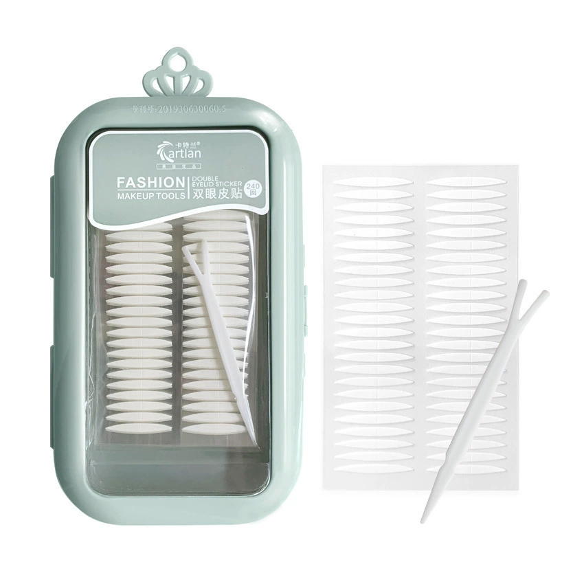 Карты/эмблемы? Нет. Похоже: Stickers to create double eyelids, invisible glue, long-term effect, without glue