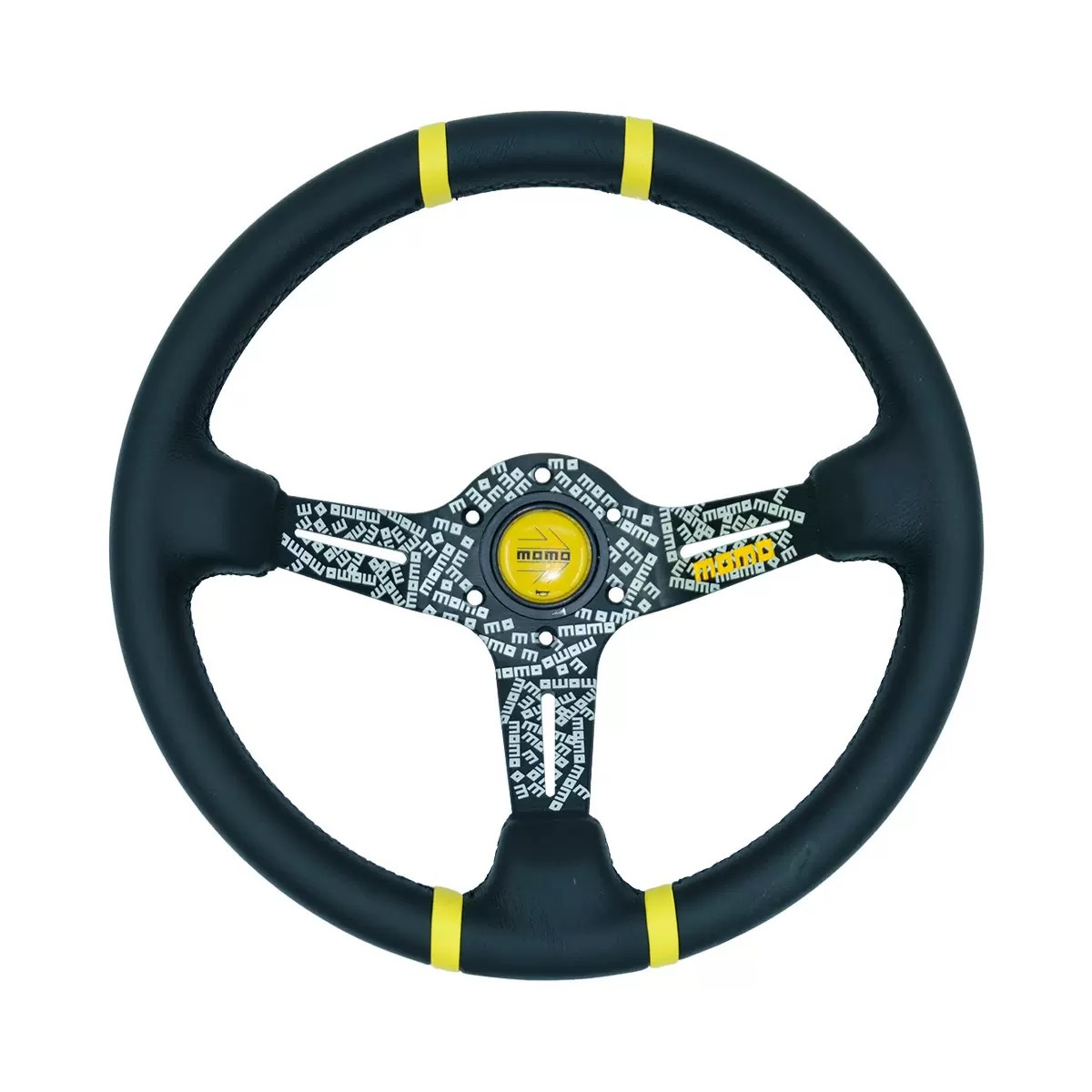 14inch Tuya matte finish modified steering wheel, universal racing modification titanium steering wheel, suitable for Fit, Civic, and Beidouxing