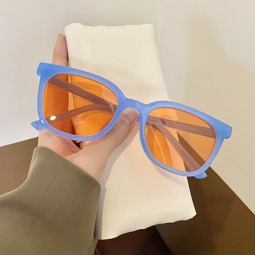  New Trendy Sun Protection Sunglasses Korean Version Ins Internet Celebrity Same Style Sunglasses Retro Small Frame Sunglasses