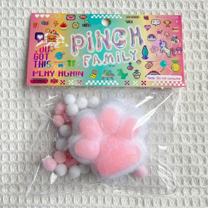 Soft plush realistic slime, toy, anti-stress