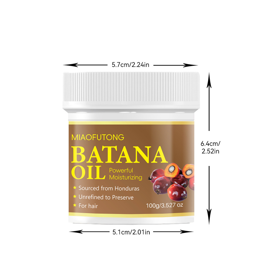Venta caliente transfronteriza BATANA OIL Acondicionador de aceite Batana Suavizante Mascarilla para el cabello hidratante y nutritiva para el cuidado del cabello