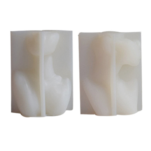 Side face flower pot silicone mold succulent flower pot gypsum cement mold vase glue concrete mold