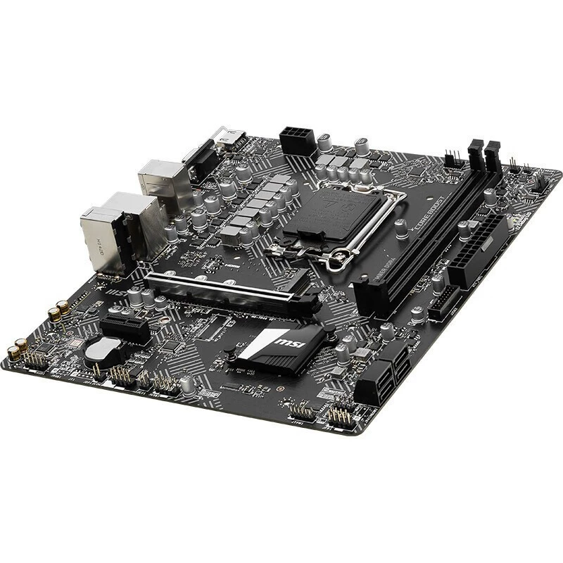 Совместимая материнская плата Intel MSI Pro H610M Bomber DDR4 Blasting не в пределах срока эксплуатации / не перегружена