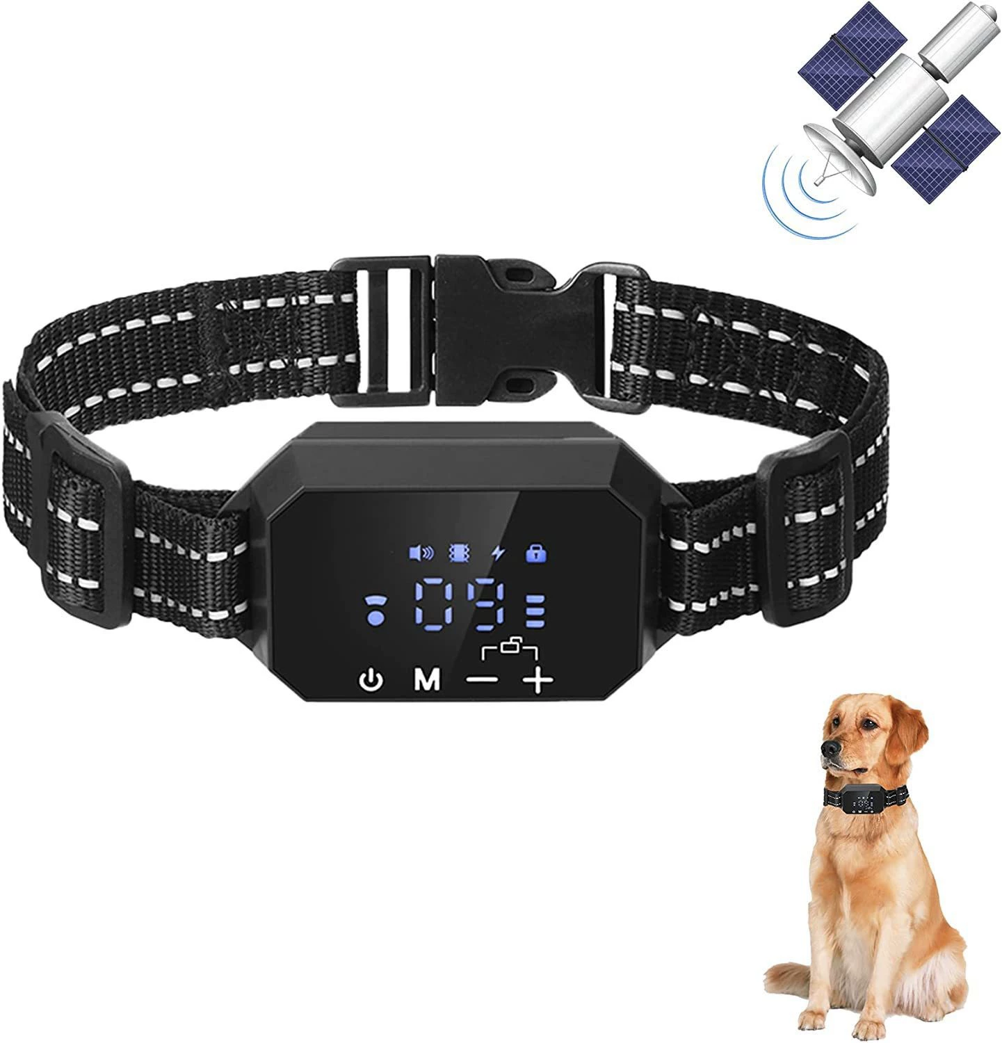 GPS беспроводной электронный забор собака локатор воротник водонепроницаемый электрическим током анти потерял животное локатор Собака Забор