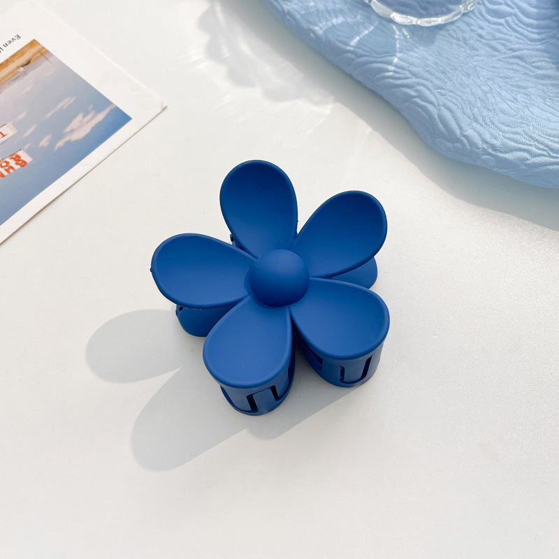 Cabeza pequeño tamaño clip de pelo temperamento tiburón clip tocado Klein Blue Ball Head clip hembra Otoño e Invierno accesorios para el cabello