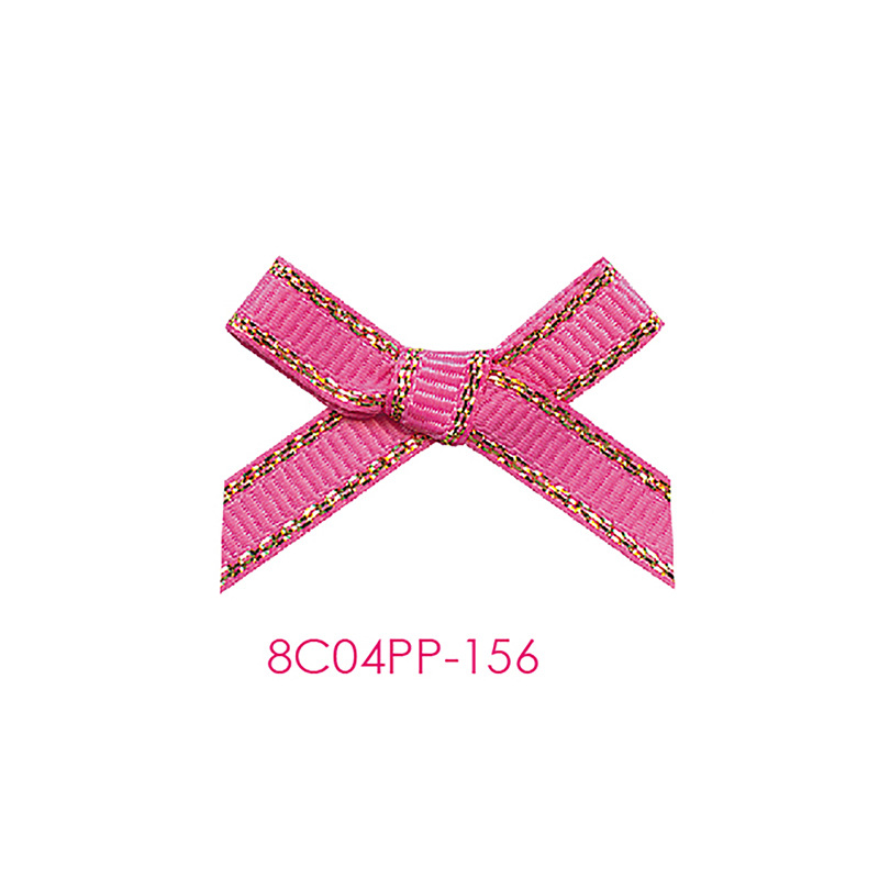 Yao Ming cinta de 0,6 CM cinta 2 puntos 5 pulgadas 1 nudo pequeño lazo ropa interior pantalones cortos calcetines accesorios lazo