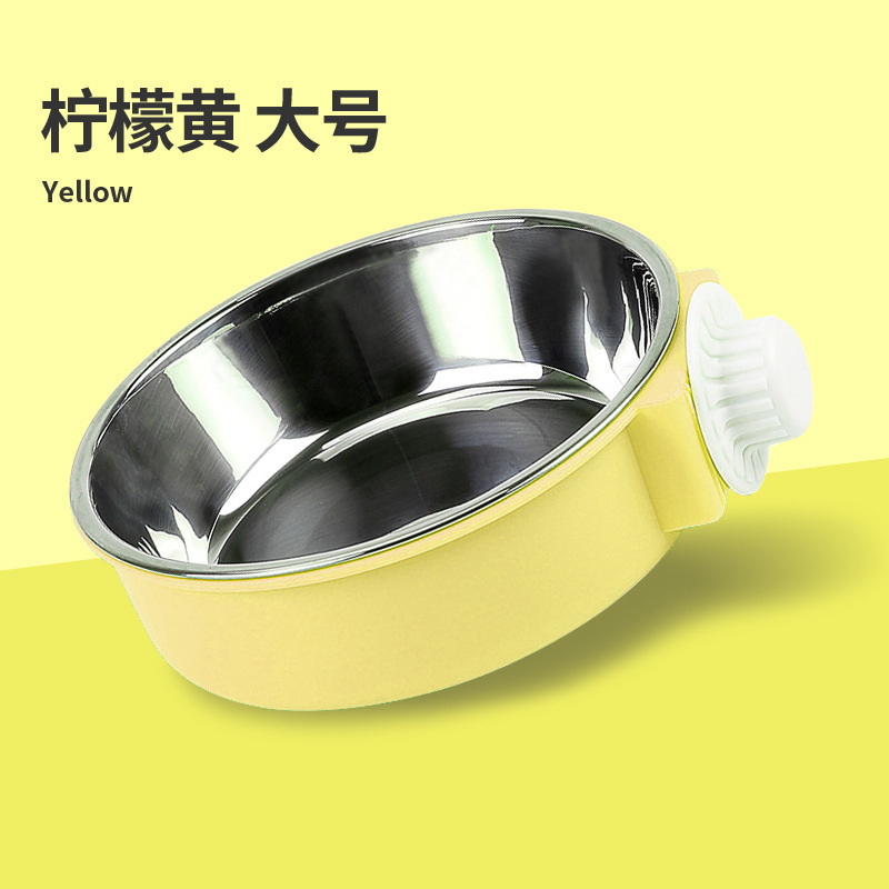 現品はペットの碗を供給して、ステンレスの犬の碗をひっくり返してかごの猫の碗の犬のたらいを掛けて吊り式のステンレスの碗の卸売りを掛けます。|undefined