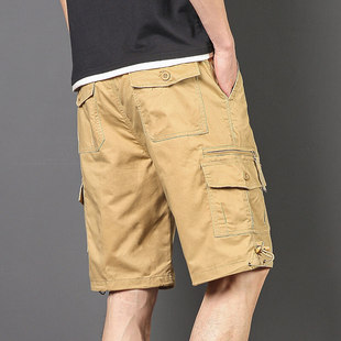 Cross-border Casual Shorts Summer New Overalls Men's Multi-pocket Trendy Loose Casual Shorts Wholesale