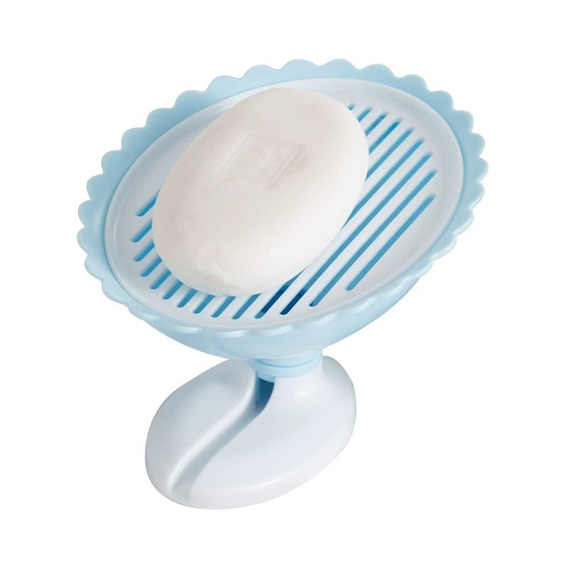 Soap holder, drying rack, flowered