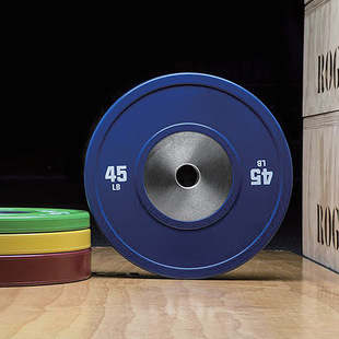 Jintuo Colorful Full Rubber Barbell Piece Cpu Large Hole Weightlifting Resistant Fitness Dumbbell Barbell Piece Manufacturer Cross-Border Wholesale