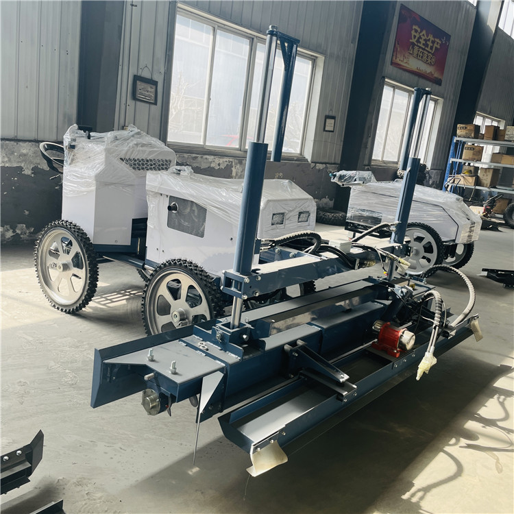 手扶式激光整平机 混凝土激光整平机 自动找平红外线摊铺机