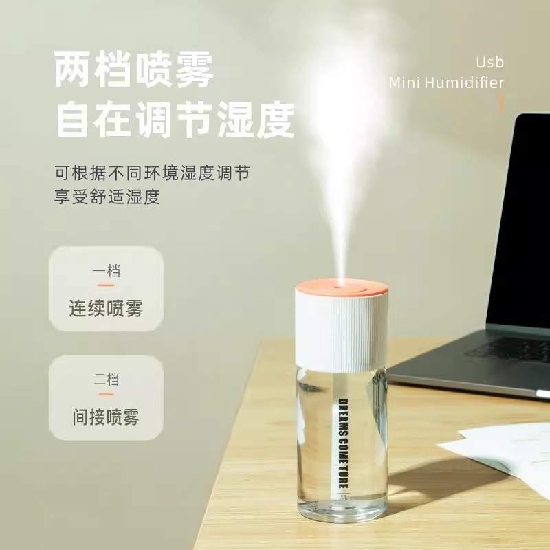 ミニUSB空気加湿器家庭用寝室オフィスデスクトップ浄化空気霧化補水噴霧器車載|undefined