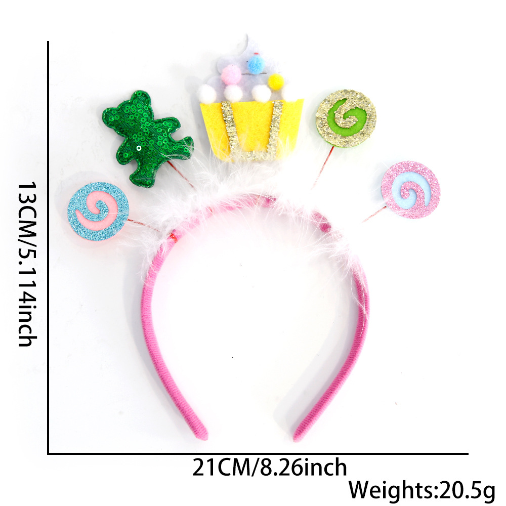Diadema de cumpleaños corona accesorios para el cabello Adultos niños decoración de fiesta de cumpleaños sombrero de cumpleaños diadema vela de cumpleaños tocado
