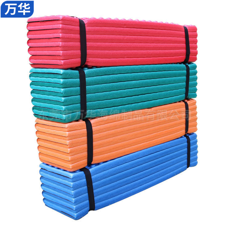 Thickened foam moisture-proof xpe small cushion single egg slot XPE camping mat folding sleeping mat lunch break mat