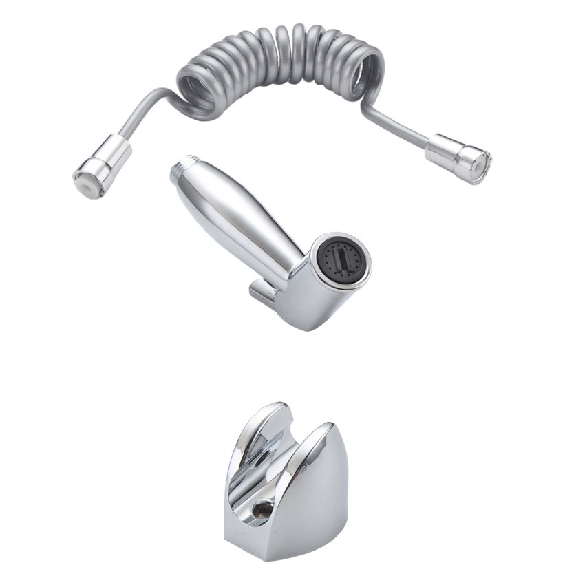 Pistola de pulverización de inodoro manguera telescópica limpiador de mujeres Línea telefónica de primavera tubería de agua de ducha audaz alargado flujo grande