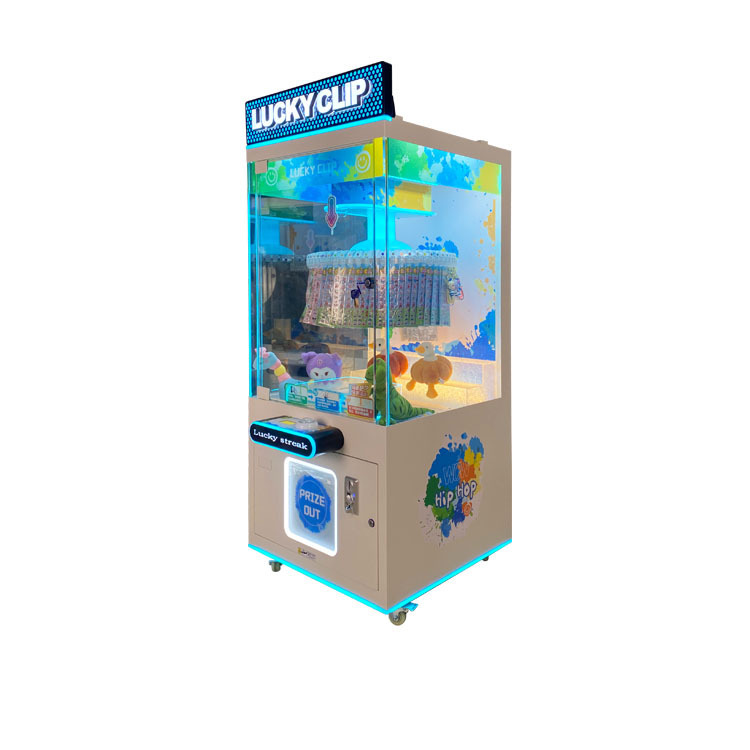 gran muñeca agarrar máquina comercial nueva muñeca transparente máquina de muñeca clip muñeca máquina de bocadillos