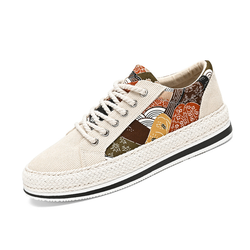 Zapatos de deporte para estudiantes y adolescentes zapatos de moda casuales bajos para hombres zapatos de primavera y verano para hombres 2025 nuevos zapatos de tela de moda para hombres