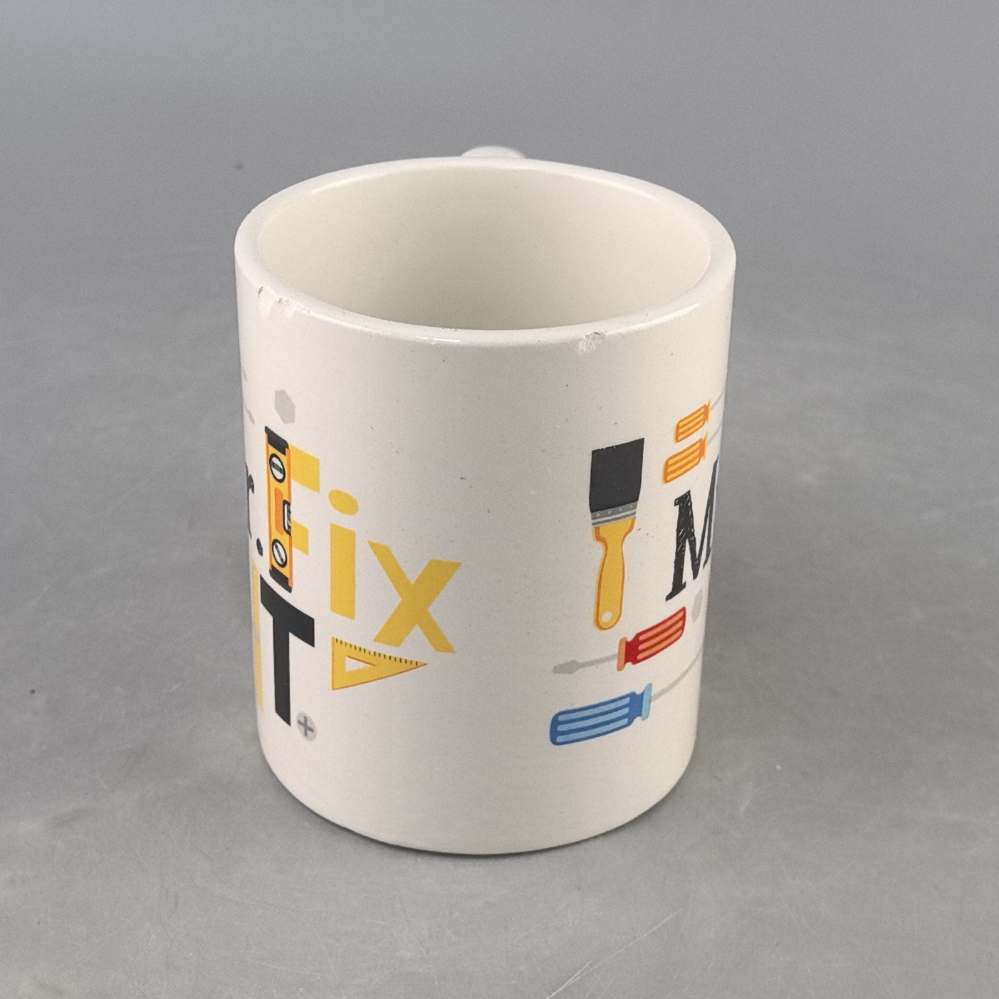 Spot creativo comercio exterior transfronterizo características de dibujos animados hacha taza de forma de cerámica taza de leche taza de desayuno