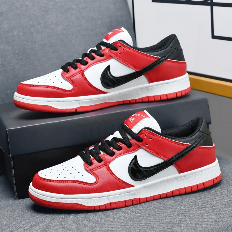 Aj Men's Shoes Low-Top Sports Shoes Men's and Women's Shoes Couple's New Summer Model Dunk Black and White Panda Sb Sneakers Men's Summer
