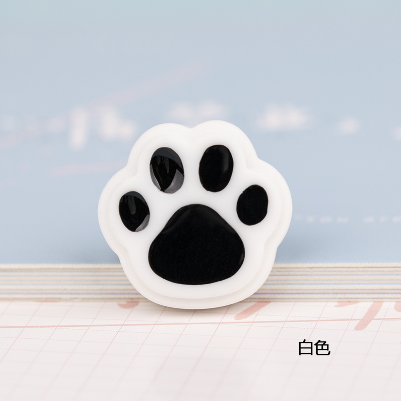 Directo de fábrica nuevo gato dibujos animados rasguño chocolate accesorios resina DIY pegamento crema teléfono móvil parche material al por mayor