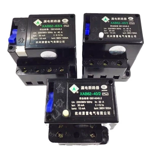 Xiaoshan Xiaolei xab62 защита от утечки 20A 32A 40A 63A 2p 3p4p однофазный трехфазный автоматический выключатель
