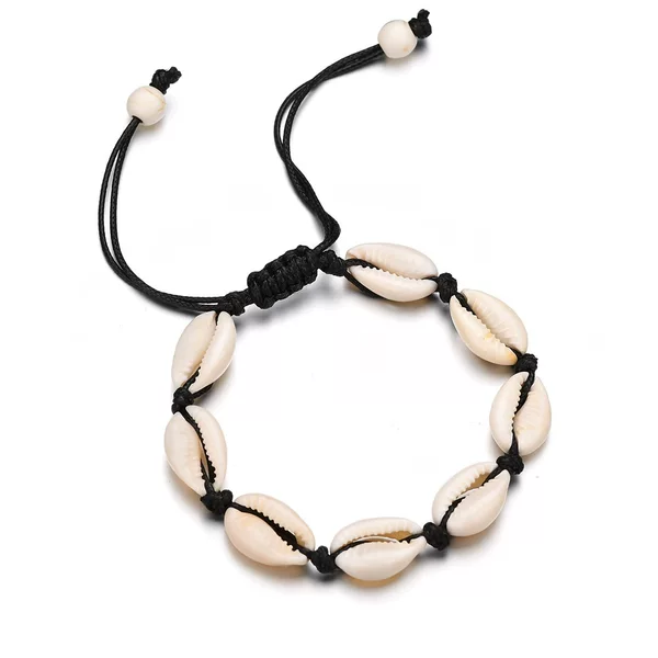 European and American Cross-Border Jewelry, Personalized and Creative Hawaiian Style Casual Hand Ornaments, Shell Woven Bracelets