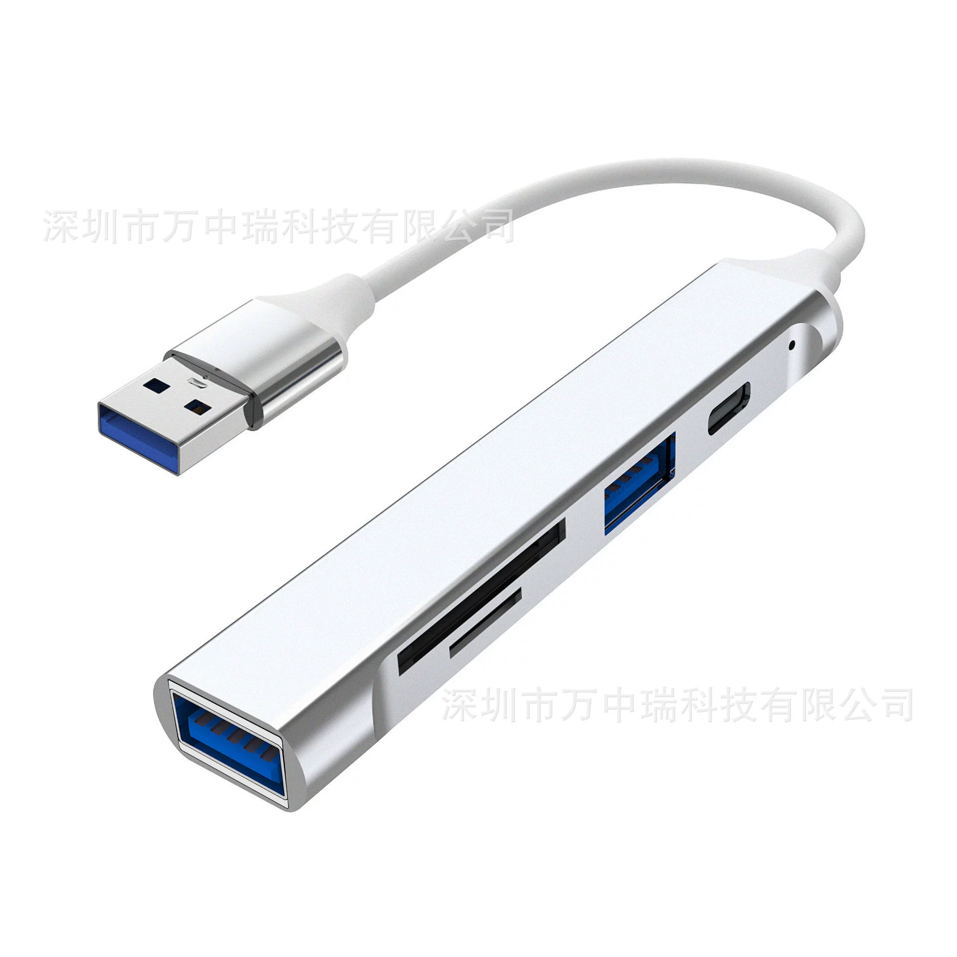 Five -in -one extension dock expansion dock USB HUB hub USB semiper HUB extended Typec expansion
