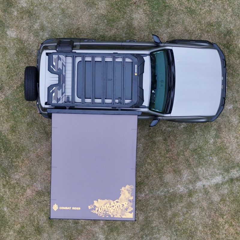 Beijing BJ40 roof rack side ladder schoolbag side account explorer car modified aluminum alloy roof platform